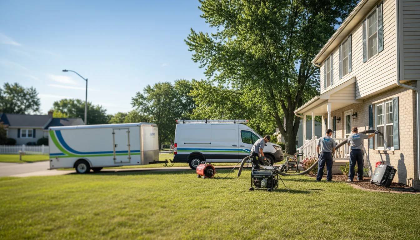 Flooded Basement Restoration And Cleanup With Repair in Newcastle, WY near me